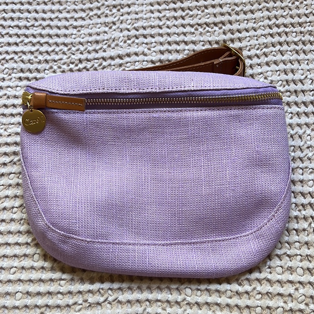 Clare V. Fanny Pack in lavender 💜